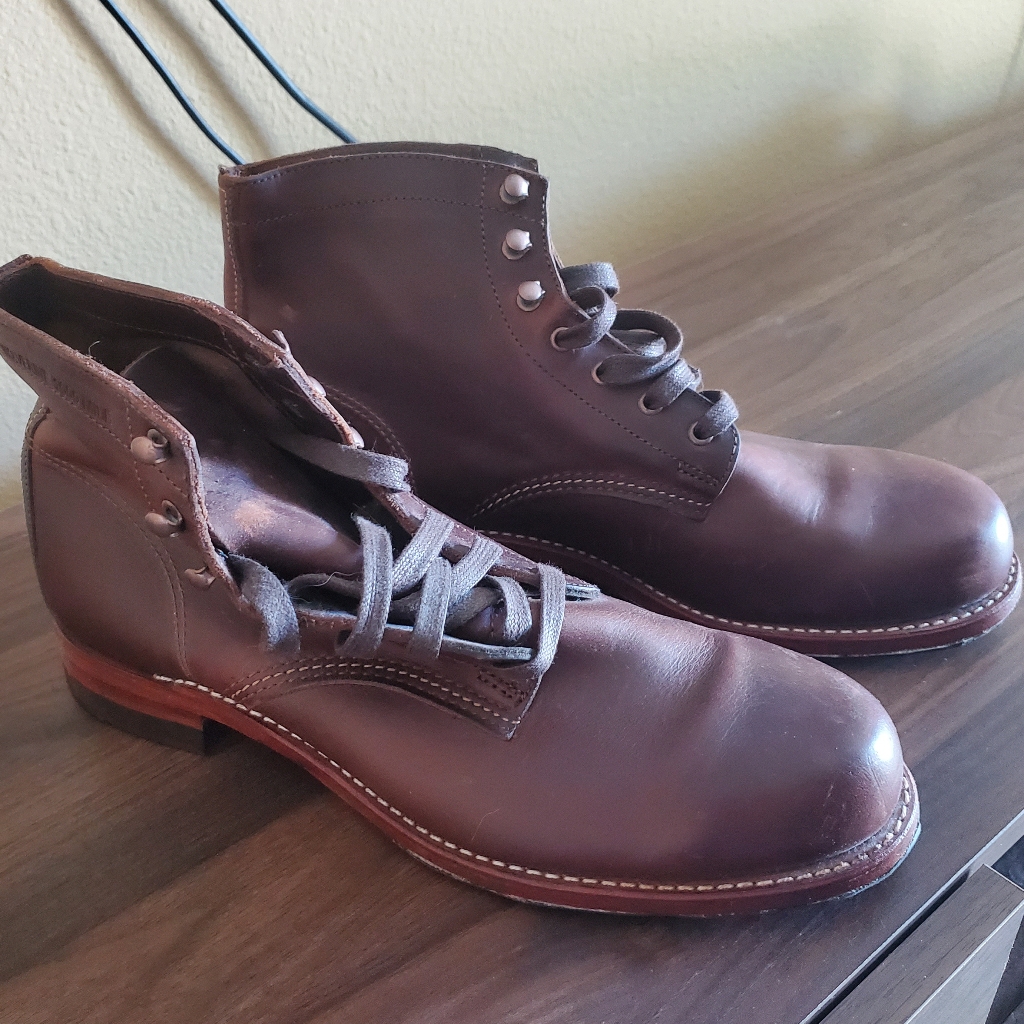 Euc Wolverine 1000 Mile Classic Brown 9.5d Vibram Sole